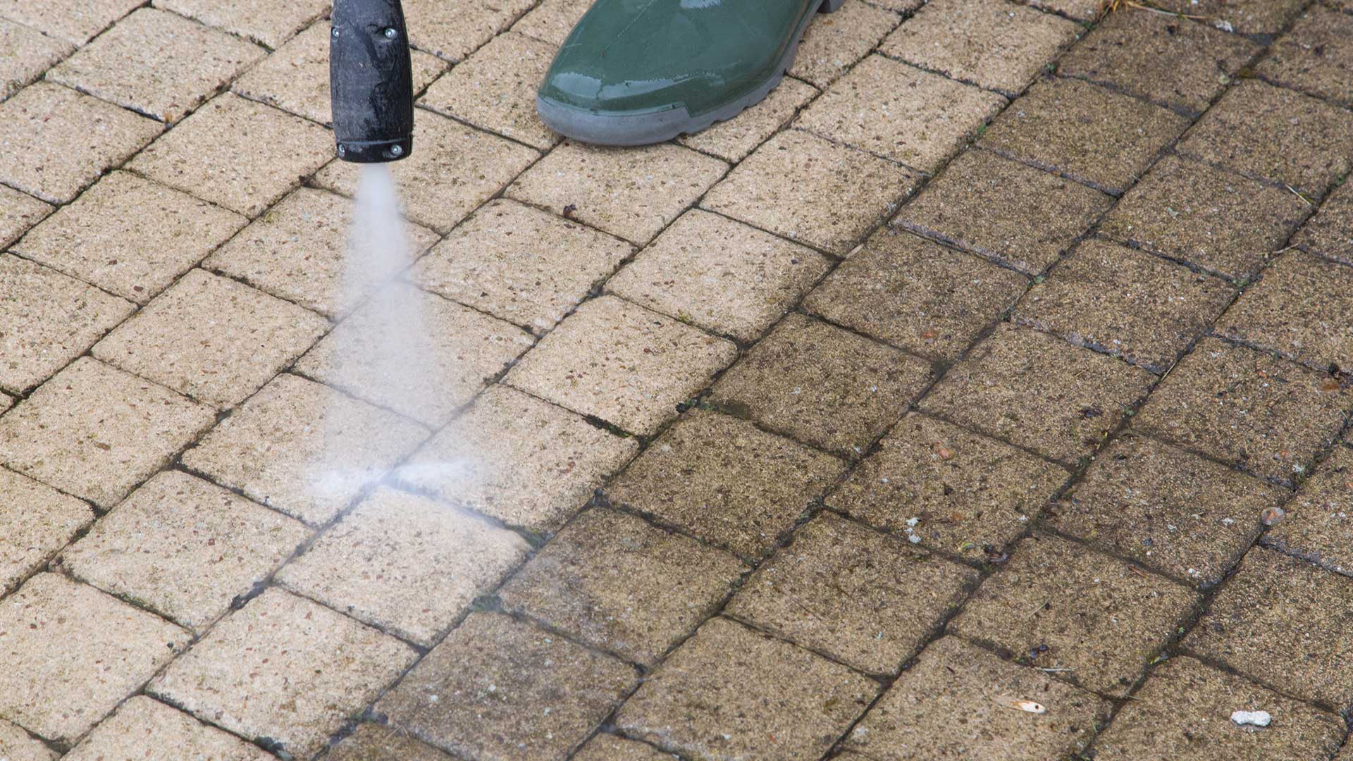 pressure washing