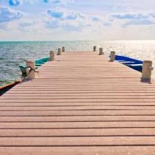 Boat dock washing